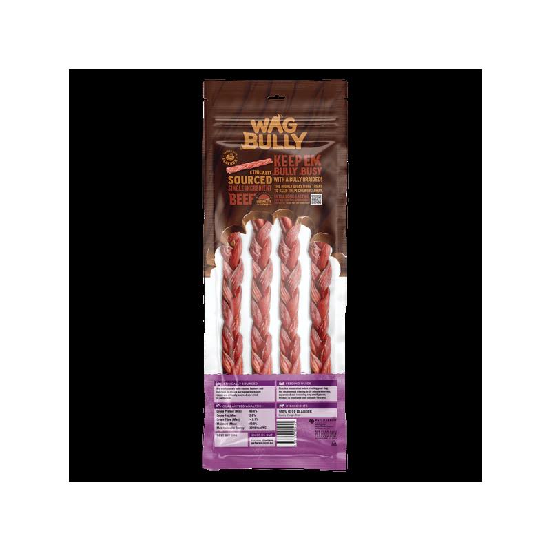 Wag Braided Bully Stick Large