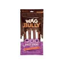 WAG BULLY STICK REGULAR 4 PACK