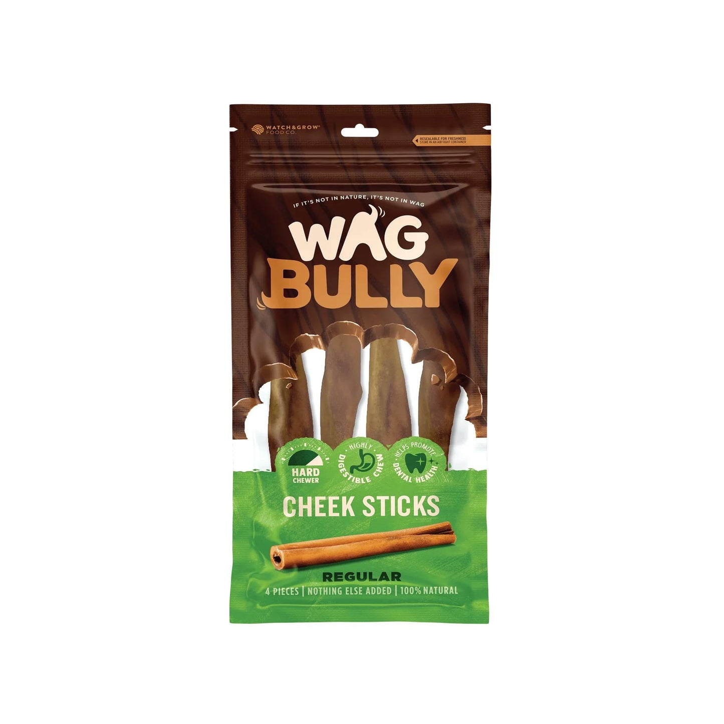 Wag Cheek Stick Regular 4 Pack