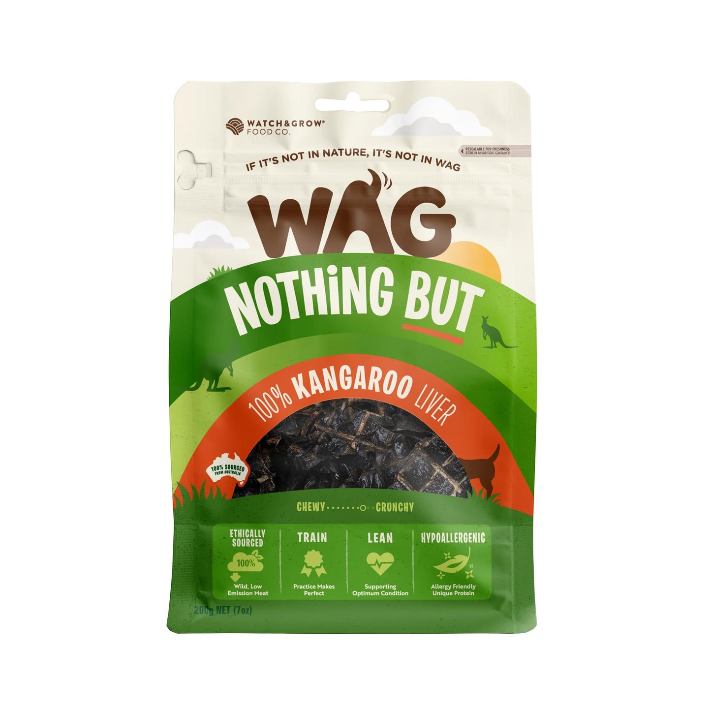 WAG KANGAROO LIVER 200G