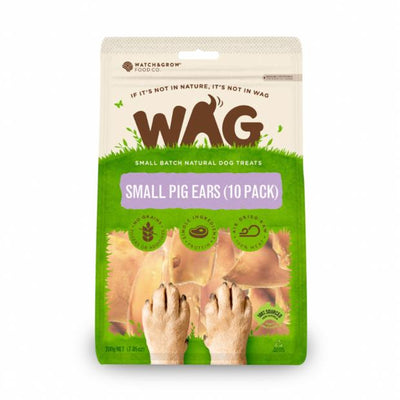 WAG PIG EAR SMALL 10 PACK