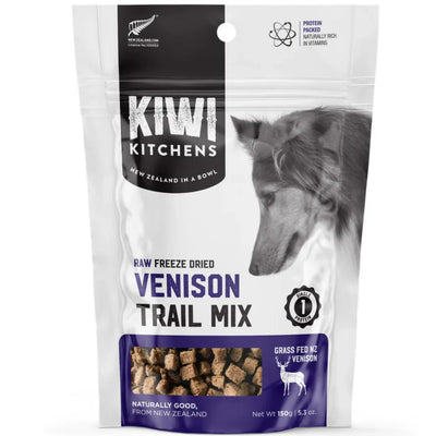 KIWI KITCHENS FREEZE DRIED VENISON TRAIL MIX TREATS 75G