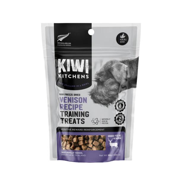 Kiwi Kitchens Freeze Dried Venison Training Treats 30g