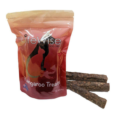 LIFEWISE KANGAROO STICK TREATS 10 PIECES