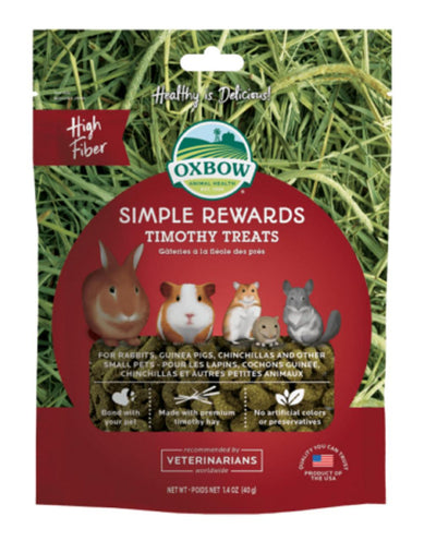 Oxbow Simple Rewards Timothy Treats 40g