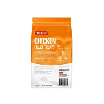 Prime100 Spt Chicken Fillet Dog Treats 100g