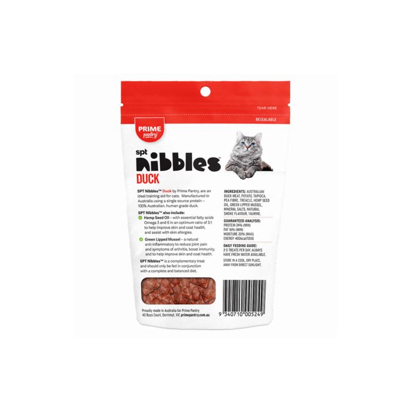 Prime Pantry Cat Nibbles Duck Treats 40g