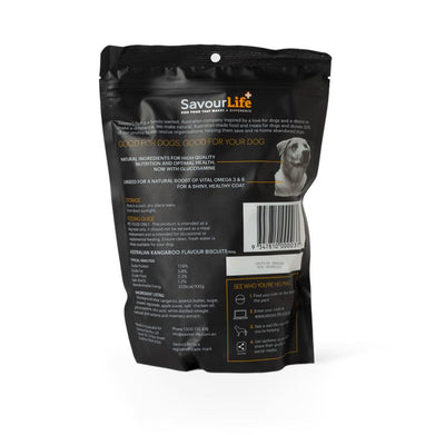 Savourlife Australian Kangaroo Biscuits Dog Treats 500g