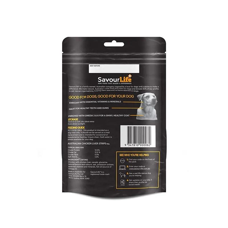 Savourlife Australian Liver Strips 165g