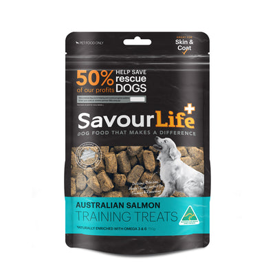 SAVOURLIFE AUSTRALIAN SALMON TRAINING TREATS 150G
