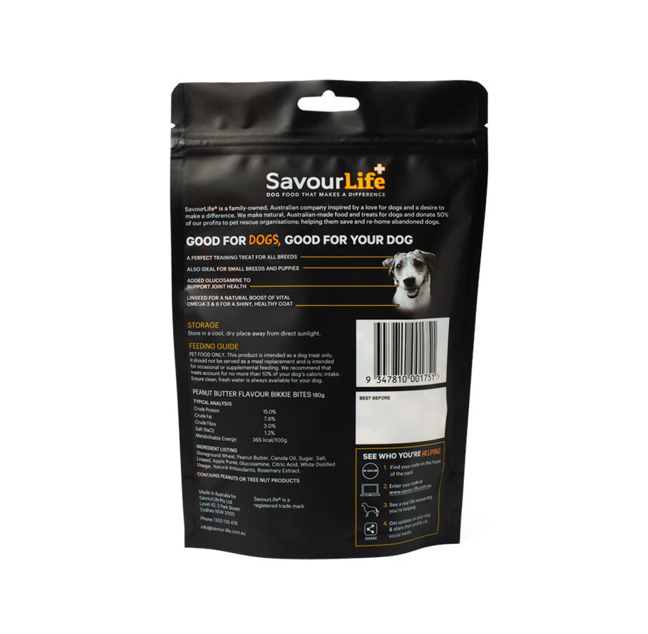 Savourlife Peanut Butter Flavour Bikkie Bites 180g