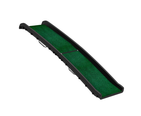 Foldable Dog Ramp with Grass