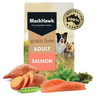 Black Hawk Grain Free Salmon Adult Dog Food 2.5kg