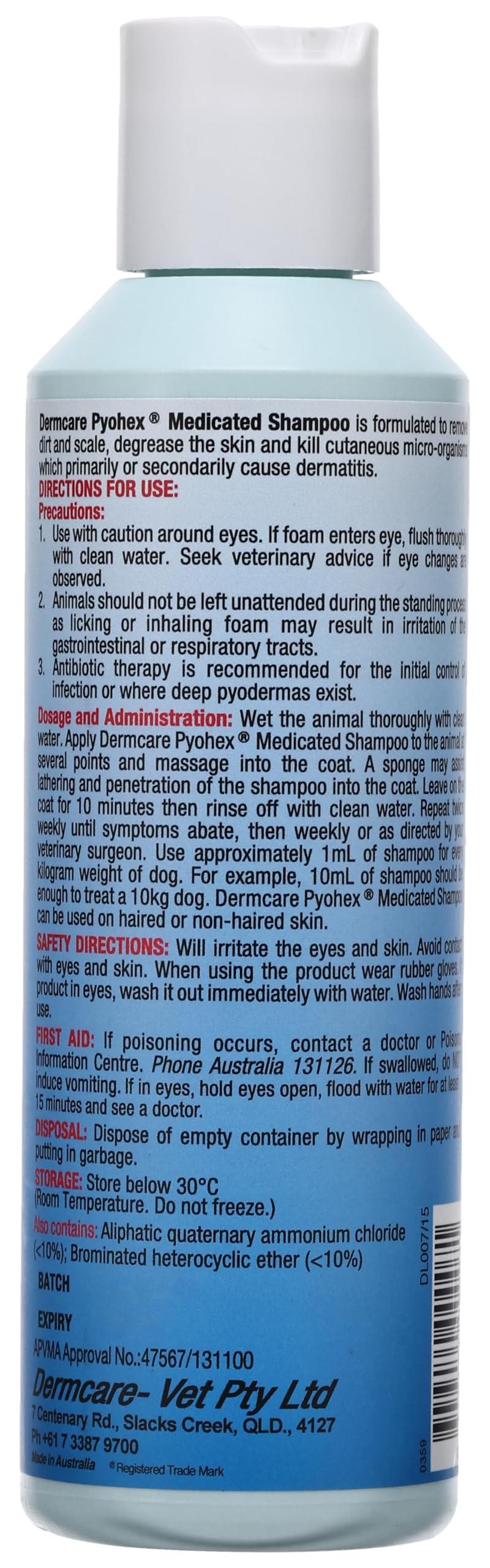 Dermcare Pyohex Shampoo 250ml