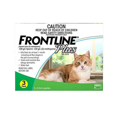 FRONTLINE PLUS CAT TOP SPOT 6'S