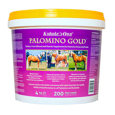 Kohnkes Own Palomino Gold Calcium Horse Vitamin Supplement 4kg