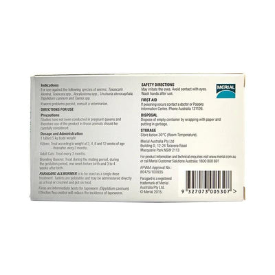 Paragard Allwormer Cat 0-5kg 4pk