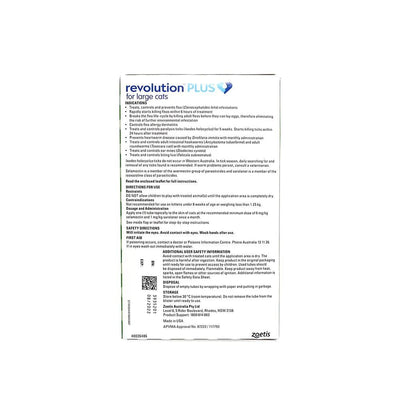 Revolution Cat Plus Large Cat 3pk 5-10kg