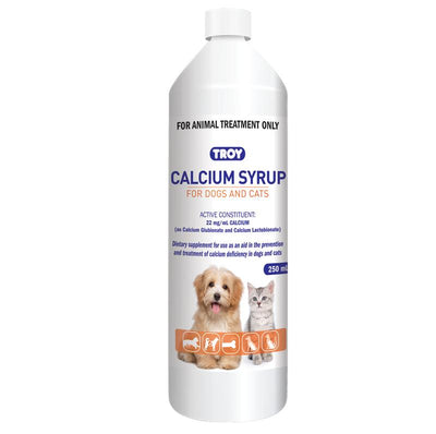 Troy Calcium Defficiency Prevention Syrup Dietary Supplement 250ml