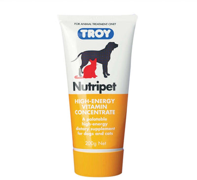 Troy Nutripet Energy Vitamins Minerals Edible Gel 200g