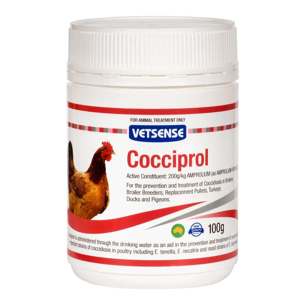 Vetsense Cocciprol Coccidiosis Treatment For Chickens 100g