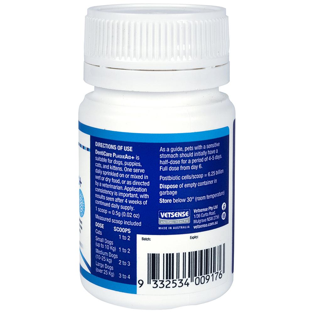 Vetsense Denticare Plaqueaid+ Powder For Dogs & Cats 50g