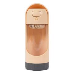 All Fur You Dog Portable Water Bottle Yellow | Leak-Proof & Travel-Friendly - Yellow