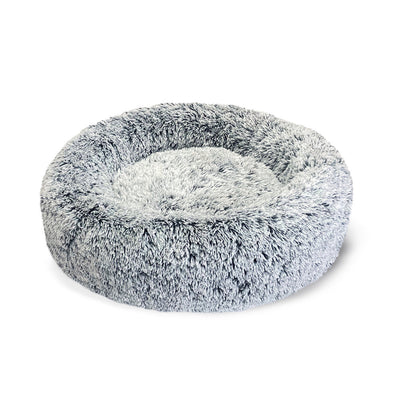 Superior Pet Plus Curl Up Cloud Calming Dog/Cat Bed Dove Grey Jumbo 110cm
