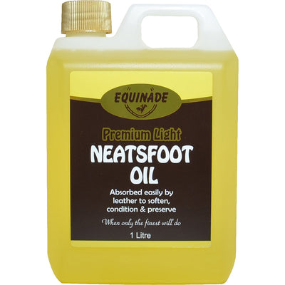 Equinade Light Neatsfoot Oil For Horse Personal Leather Care 1L