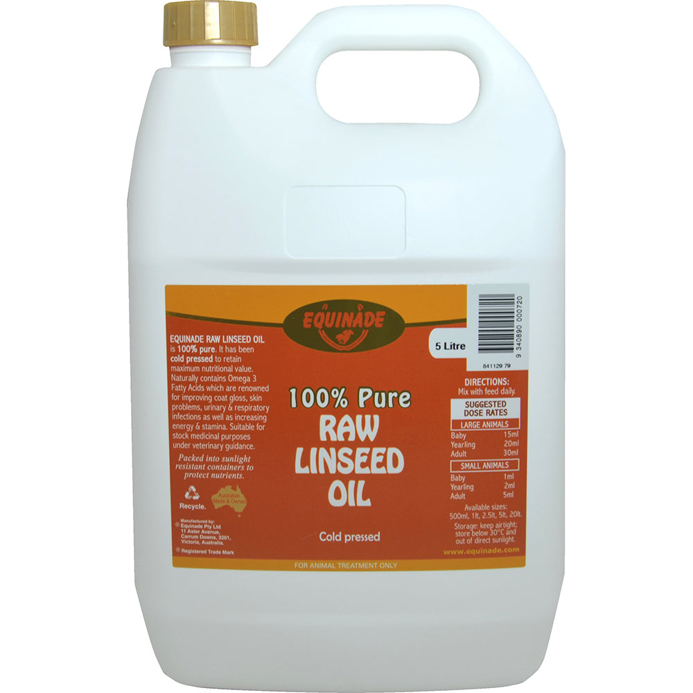Equinade Raw Linseed Oil 500ml