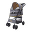 Ibiyaya Cloud 9 Pet Stroller For Cats & Dogs Up To 20kg - Mustard Yellow