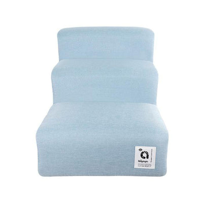 Ibiyaya Everest Practical Pet Stairs For Cats & Dogs - New Large Steps - Dusty Blue