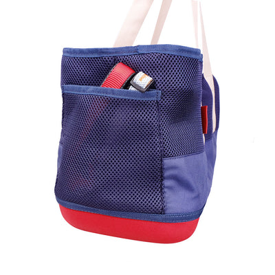 Ibiyaya Light Pet Carrier with Hardshell Base for Dachshunds & Long Pets - Navy