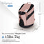 Ibiyaya Ultralight Pro Backpack Pet Carrier - Coral Pink