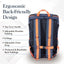 Ibiyaya Ultralight Pro Backpack Pet Carrier - Navy Blue