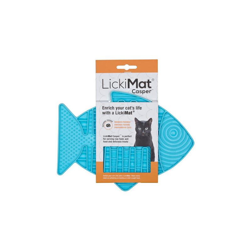 Lickimat Cat Feeder Casper Turquoise