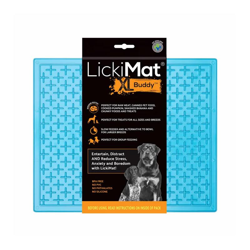 Lickimat Dog Feeder Classic Buddy Turquoise X-large