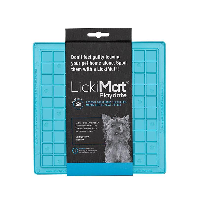 Lickimat Dog Feeder Classic Playdate Turquoise