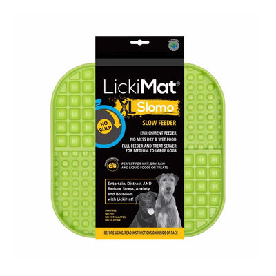 Lickimat Dog Feeder Classic Soother Green X-large