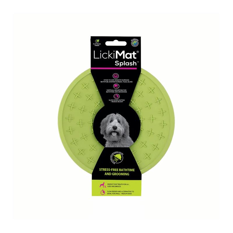Lickimat Dog Feeder Splash Green