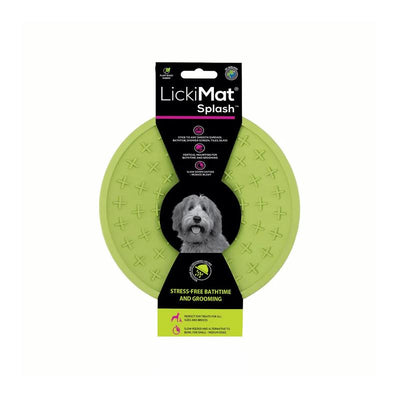 Lickimat Dog Feeder Splash Green