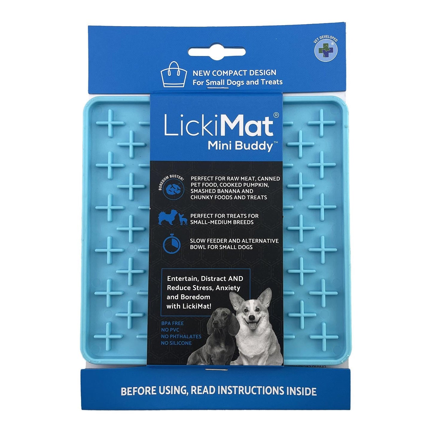 Lickimat Dog Feeder Mini Soother Turquoise