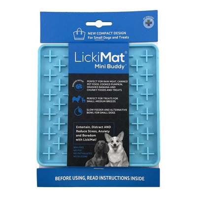 Lickimat Dog Feeder Mini Soother Turquoise