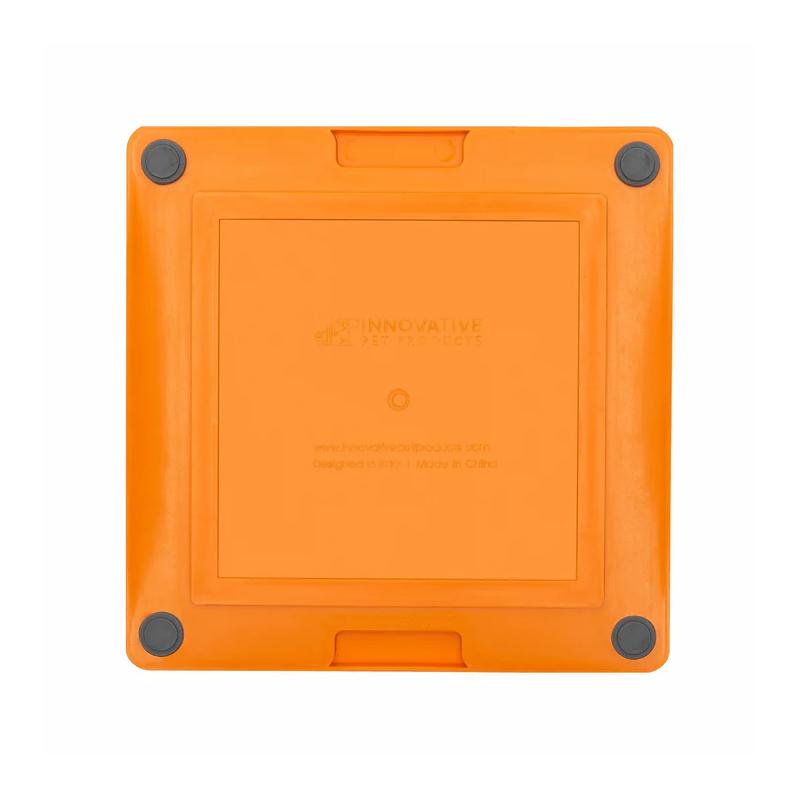 Lickimat Dog Feeder Tuff Buddy Orange