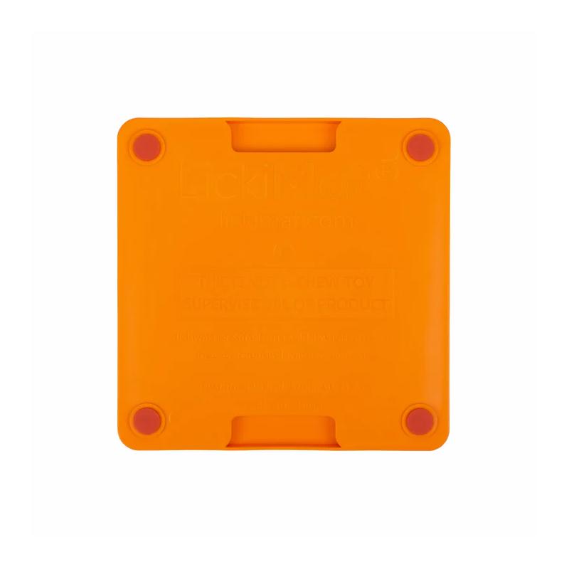 Lickimat Dog Feeder Mini Tuff Playdate Orange