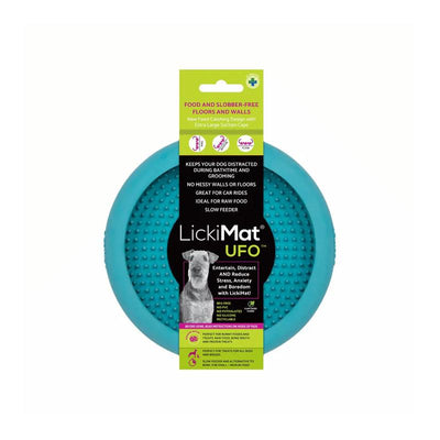 Lickimat Dog Feeder Ufo Turquoise