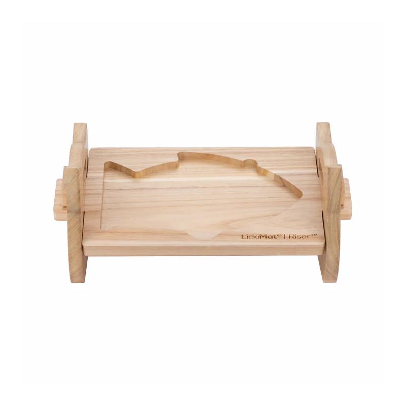 Lickimat Wooden Eco Adjustable Riser - Casper & Felix