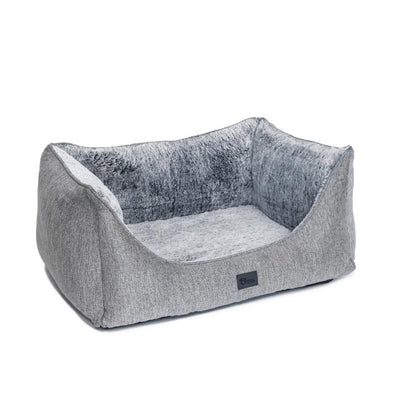 Superior Pet Goods Ortho Dog Lounger Artic Faux Fur Small Pet/Dog Bed