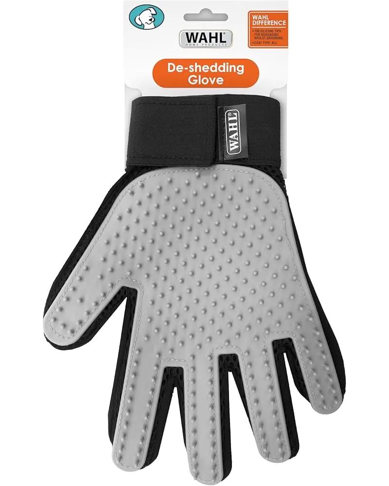 Wahl Grey De-Shedding Dog Glove