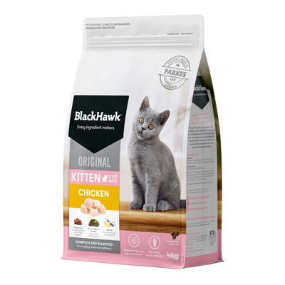 Black Hawk Original Chicken Kitten Dry Cat Food 4kg